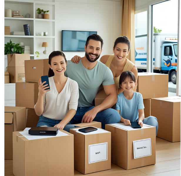 How to transfer your internet TV and mobile services during a move